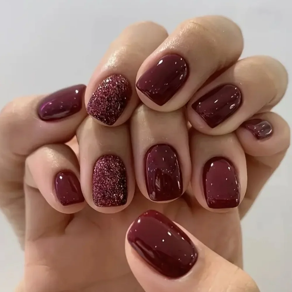 24 Pieces Fake Press On Nails